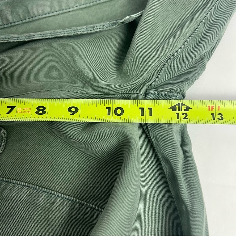 aerie Women’s Casual Pull On Pants Sz XS Green Pockets Elastic Waist Drawstring - Picture 11 of 14